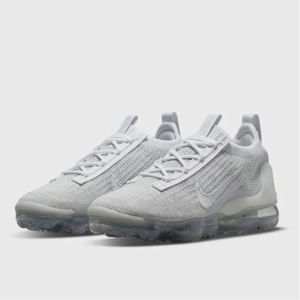 Nike Air VaporMax Flyknit 2021 White-Platinum